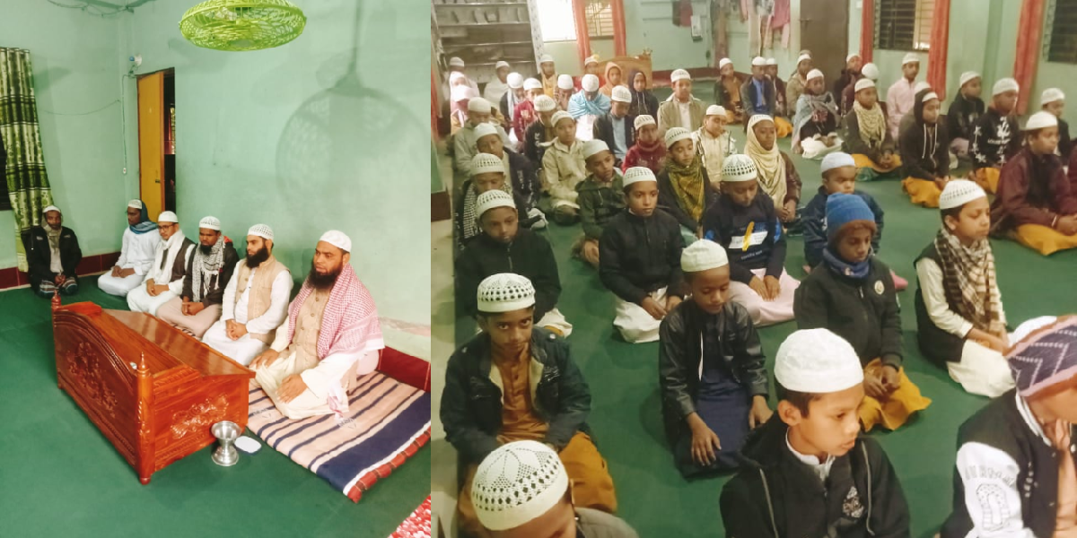 টাঙ্গাইলের কালিহাতীতে বিএনপির মনোনীত প্রার্থী লুৎফর রহমান মতিনের নির্দেশে বেগম খালেদা জিয়ার রোগমুক্তি কামনায় গোহালিয়া বাড়ী ইউনিয়নে বিশেষ দোয়া মাহফিল