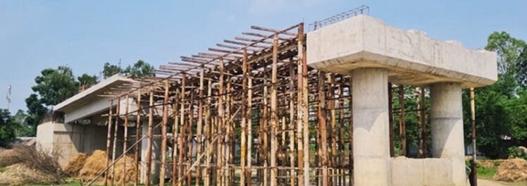 সেতু নয় ভোগান্তি: টাঙ্গাইলের সখীপুরে কোটি টাকার ব্রিজের কাজ থেমে আছে পাঁচ বছর