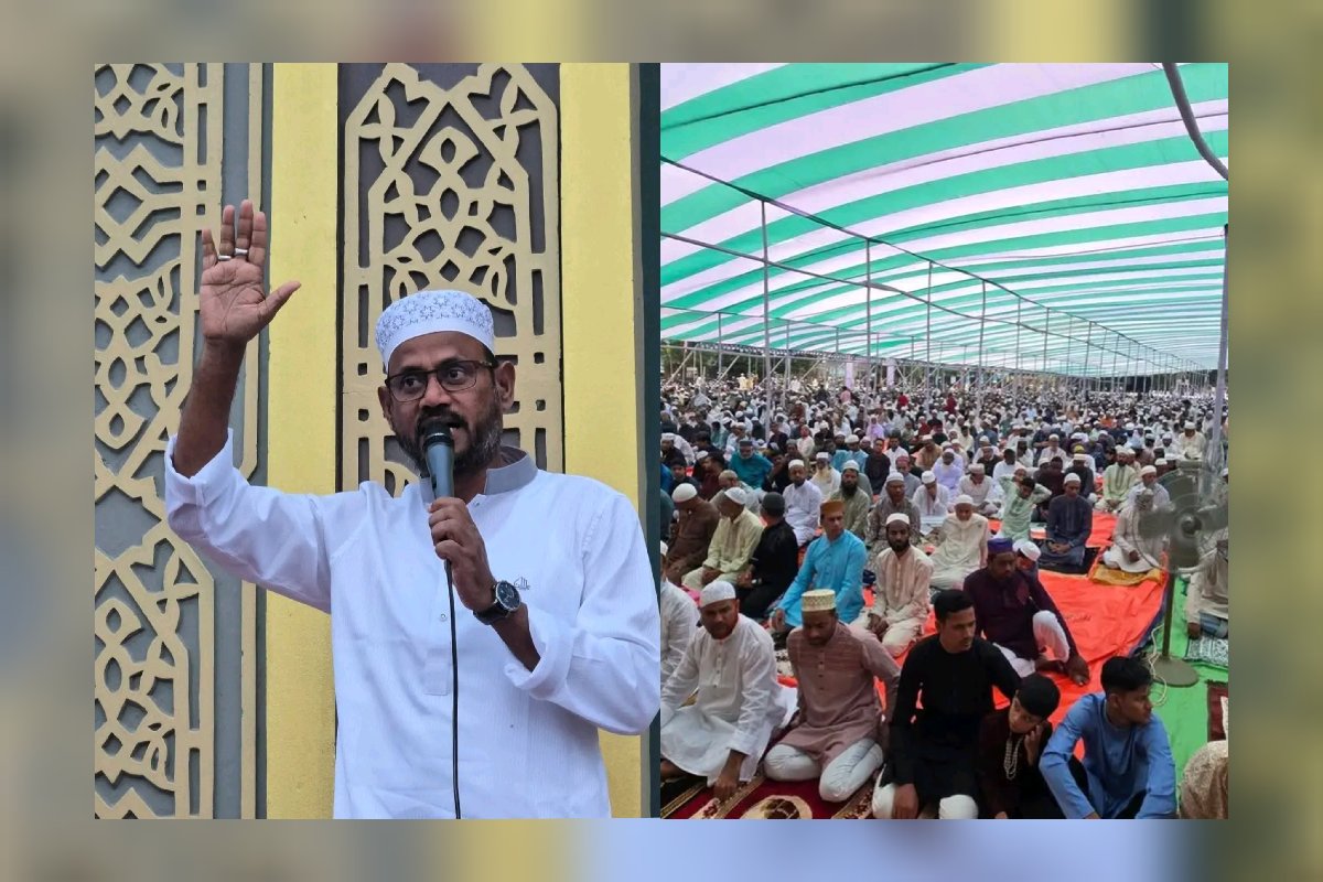টাঙ্গাইলে কেন্দ্রীয় ঈদগাহে ঈদের নামাজ আদায় করলেন সুলতান সালাউদ্দিন টুকু
