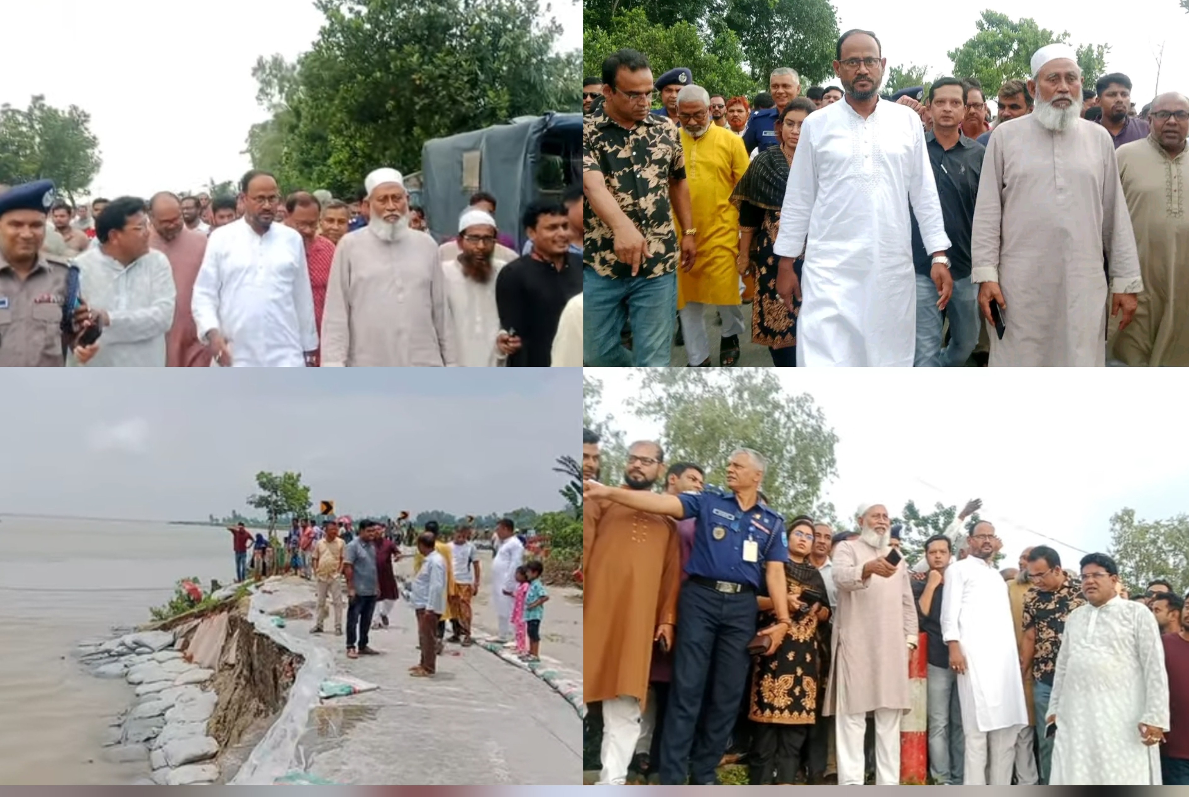 যমুনার ভাঙন থেকে মুক্তি দিতে মানিকগঞ্জ পর্যন্ত স্থায়ী বাঁধের ঘোষণা প্রতিমন্ত্রীর