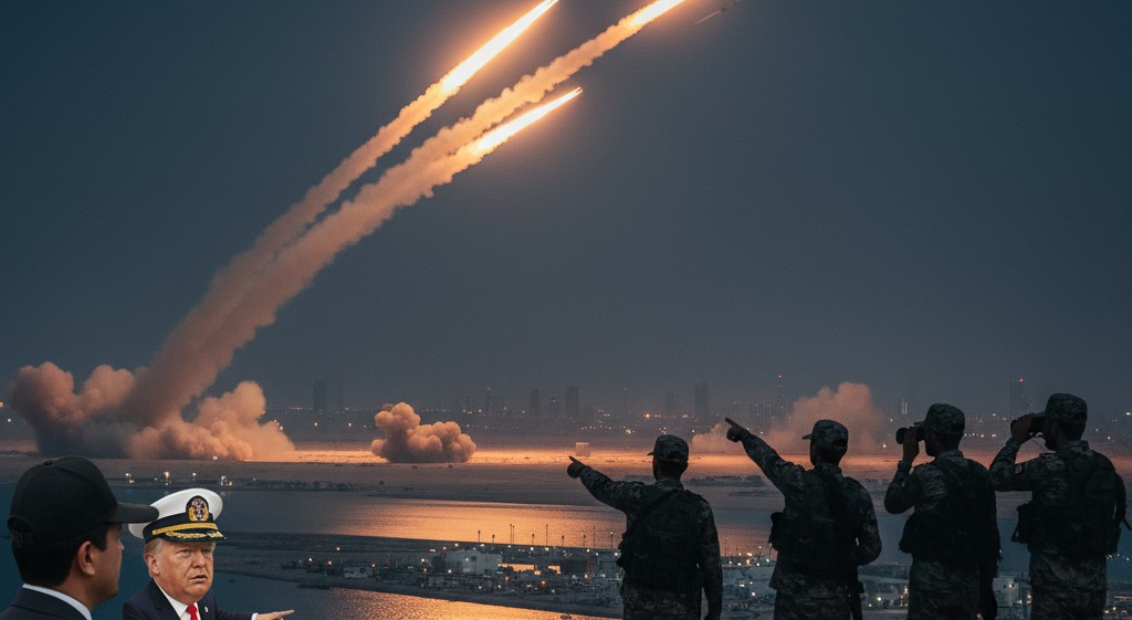 ইসরায়েলে দফায় দফায় ক্ষেপণাস্ত্র হামল