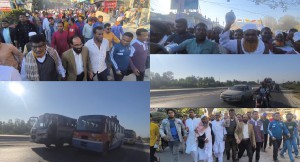 লুৎফর রহমান মতিনের এলেঙ্গা জনসভায় যোগদিতে গোহালিয়াবাড়ী ইউনিয়ন বিএনপির নেতৃত্বে ১৫ বাসের বিশাল বহর।