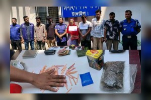 টাঙ্গাইল সদর থানার মাদকবিরোধী অভিযানে বিশাল সফলতা