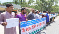 ধামইরহাটে ছাত্র জনতার বিক্ষোভ মিছিল ও প্রতিবাদ সমাবেশ